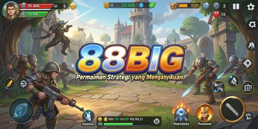 Gameplay seru dalam game SLG 88BIG yang menantang dan mendebarkan.