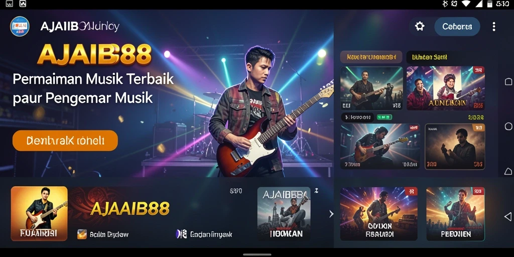 Tampilan gameplay interaktif AJAIB88 yang menyenangkan dan mendidik.