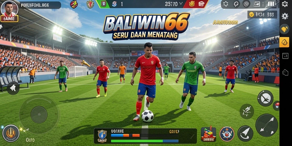 Tampilan gameplay BALIWIN66 yang mendebarkan di lapangan.