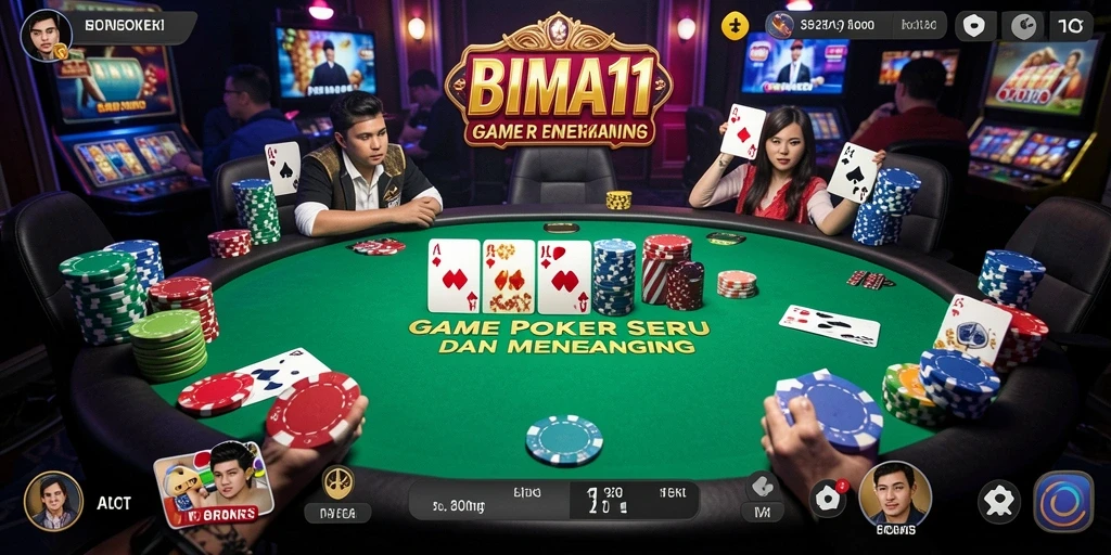 Tampilan menarik dari gameplay BIMA11 yang menegangkan.