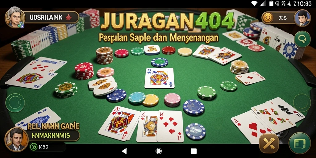 Tampilan gameplay JURAGAN404 yang menarik dan interaktif.