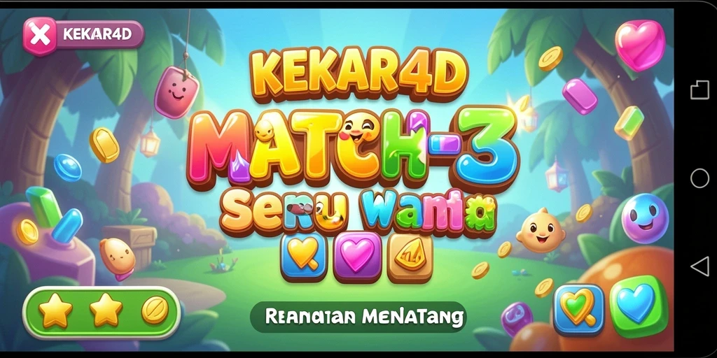 Tampilan menarik dari gameplay KEKAR4D yang kompetitif.