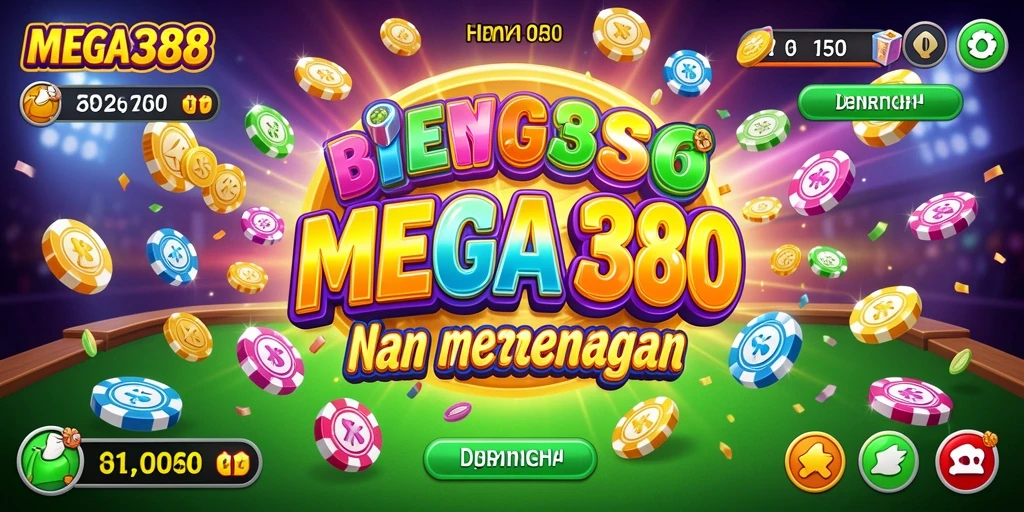 Tampilan permainan bingo yang menarik dan interaktif dalam MEGA388.