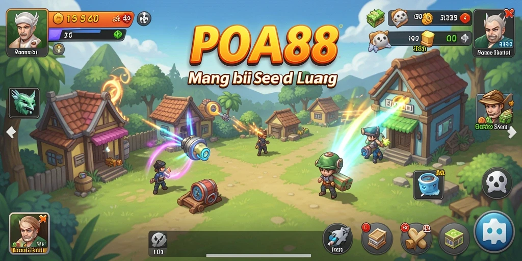 Screenshot utama POA88 menampilkan gameplay yang seru dan menarik.
