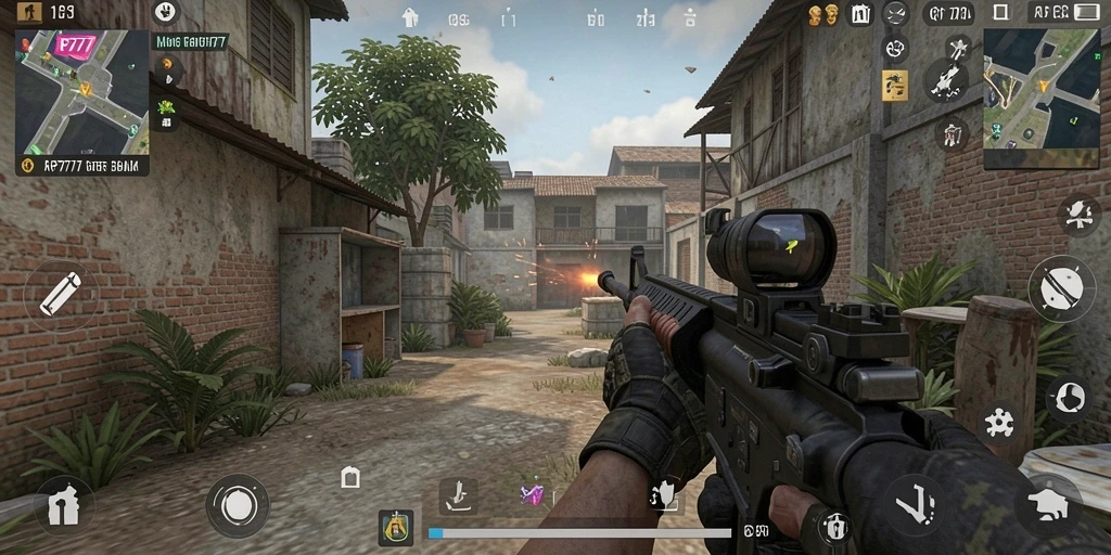 Menampilkan intensitas gameplay FPS yang mendebarkan dan grafis yang menawan.