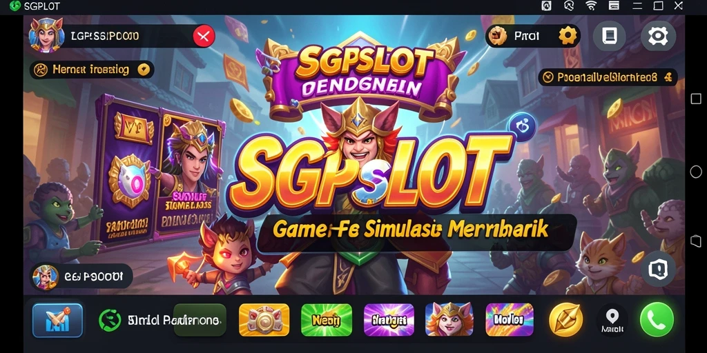 Screenshot gameplay SGPSLOT menampilkan aksi seru dan grafis memukau.